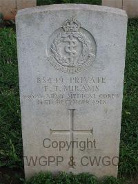 Dar Es Salaam War Cemetery - Mirams, F T